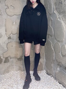 「crump（クランプ）のアイテム」を使った、crumpさん（レディース・168cm）の冬コーディネート