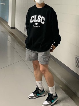 「crump（クランプ）のアイテム」を使った、crumpさん（メンズ・171cm）の冬コーディネート