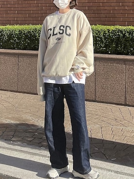 「crump（クランプ）のアイテム」を使った、crumpさん（レディース・167cm）の秋コーディネート