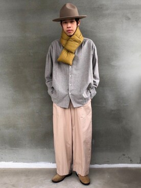 張さん（メンズ・172cm）の冬コーディネート