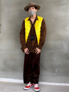 張さん(メンズ・172cm)の秋コーディネート