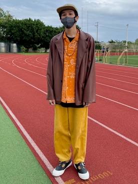 張さん(メンズ・172cm)の秋コーディネート
