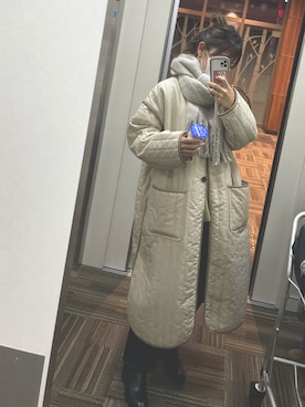「classicalelf（クラシカルエルフ）のアイテム（ナイロンジャケット）」を使った、yuiさん（レディース・158cm）の春コーディネート