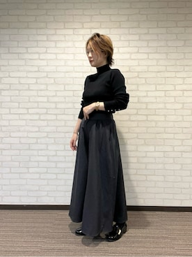 「Te chichi TERRASSE（テチチテラス）のアイテム（パンツ）」を使った、YUKIさん（レディース・160cm）の秋コーディネート