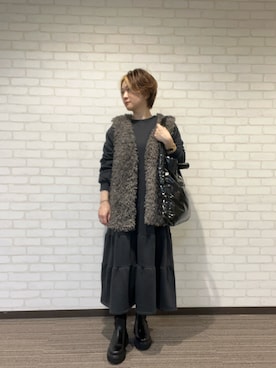 YUKIさん(レディース・160cm)の秋コーディネート