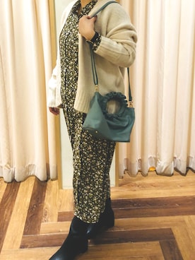 YUKIさん（レディース・160cm）の冬コーディネート