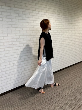 YUKIさん（レディース・160cm）の夏コーディネート