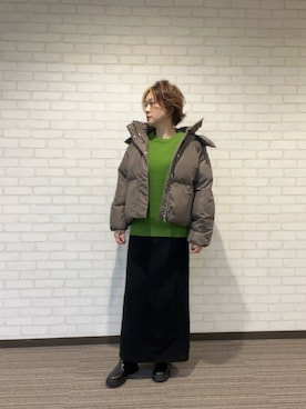 YUKIさん（レディース・160cm）の冬コーディネート