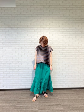 YUKIさん（レディース・160cm）の夏コーディネート