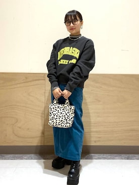 anzさん(レディース・148cm)の冬コーディネート