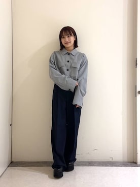 anzさん（レディース・148cm）の春コーディネート