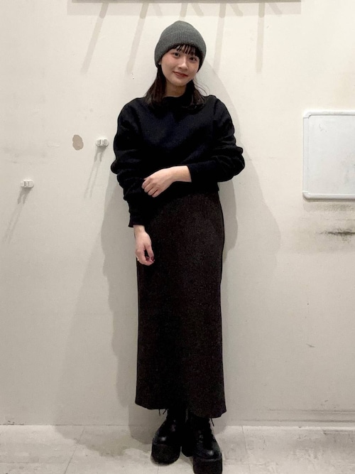 セール】スウェットライクニット 141124（ニット/セーター）｜LOWRYS