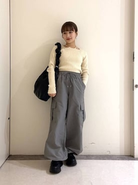 anzさん(レディース・148cm)の春コーディネート