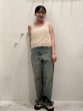 「アイテム（キャミソール）」を使った、anzさん（レディース・148cm・10代）の夏コーディネート