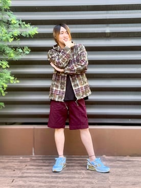 「BEAMS（ビームス）のアイテム（ブルゾン）」を使った、ぴーさん（メンズ・175cm）の春コーディネート