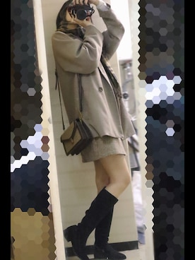 「campion（-）のアイテム」を使った、ヤオさん（レディース・161cm）の冬コーディネート