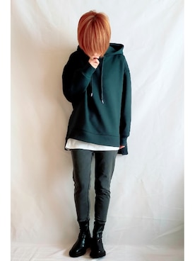 「DHOLIC（ディーホリック）のアイテム（ファッション雑貨）」を使った、そら🐈さん（レディース・160cm）の秋コーディネート