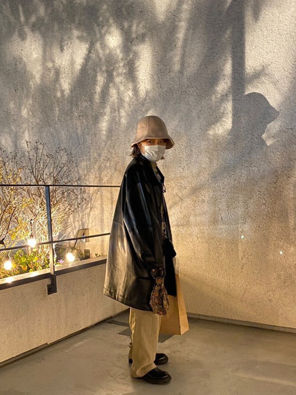 RBS/フェイクレザーステンカラーコート/Ray BEAMS RBS/フェイクレザーステンカラー コート*ray beams - メルカリ