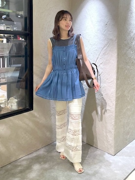 MIKAさん（レディース・165cm）の夏コーディネート
