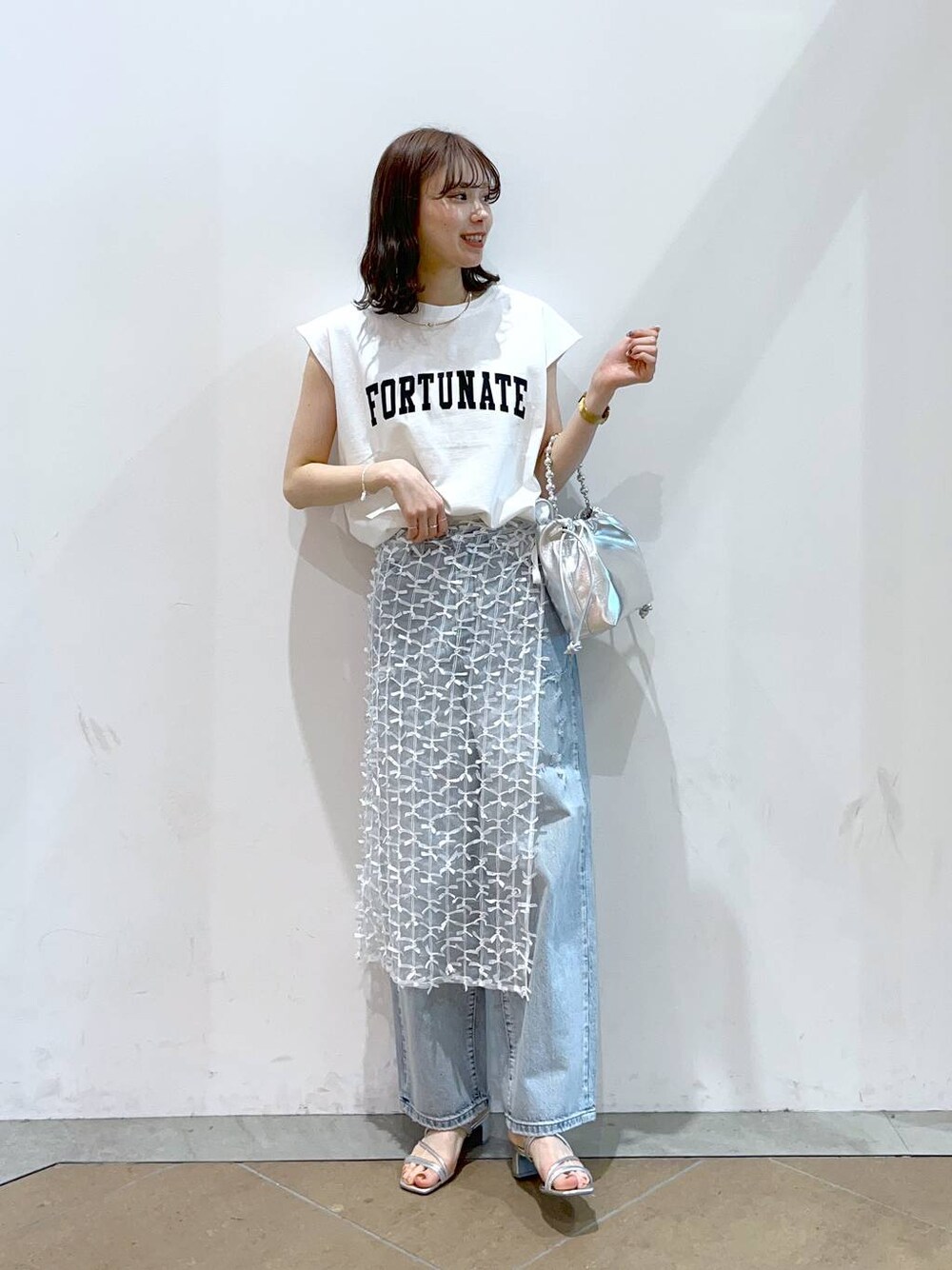 MIKA(LOWRYS FARM イオンレイクタウン)｜LOWRYS FARMのサンダルを使ったコーディネート - WEAR