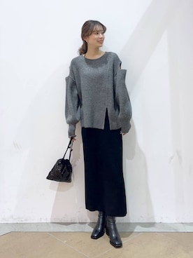 MIKAさん（レディース・165cm）の冬コーディネート