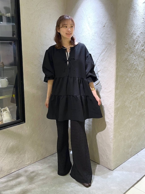 セール】ティアードミニワンピースLS 581975（ワンピース