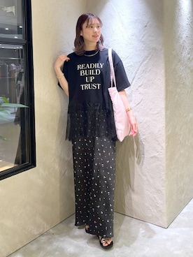 MIKAさん(レディース・165cm)の春コーディネート