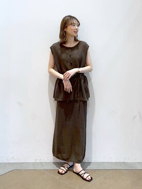 MIKAさん(レディース・165cm)の春コーディネート