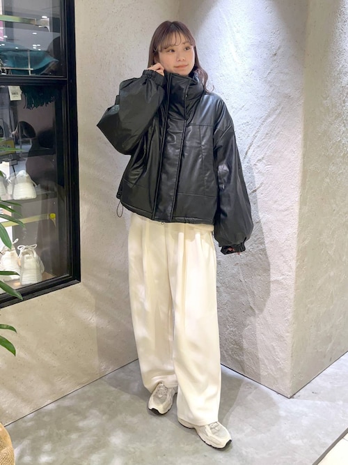 レザーモンスターショートコート 580468（ブルゾン）｜LOWRYS FARM