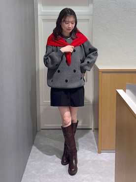 MIKAさん（レディース・165cm）の冬コーディネート