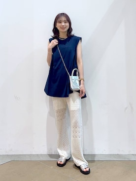 MIKAさん（レディース・165cm）の夏コーディネート