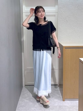 MIKAさん（レディース・165cm）の夏コーディネート