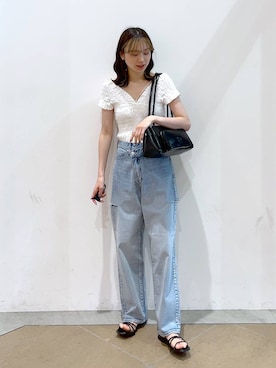 「アイテム（その他トップス）」を使った、MIKAさん（レディース・165cm・20代）の夏コーディネート