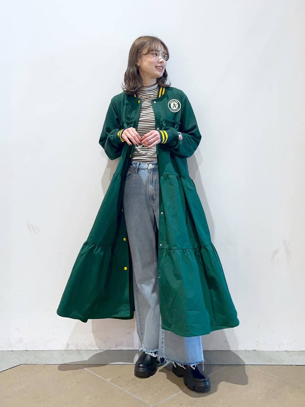 MIKA(LOWRYS FARM イオンレイクタウン)｜LOWRYS FARMのワンピースを使ったコーディネート - WEAR