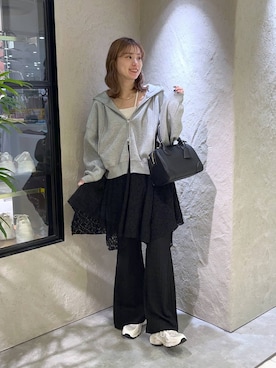 「アイテム（キャミソール）」を使った、MIKAさん（レディース・165cm・20代）の秋コーディネート