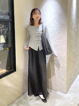 MIKAさん（レディース・165cm）の秋コーディネート