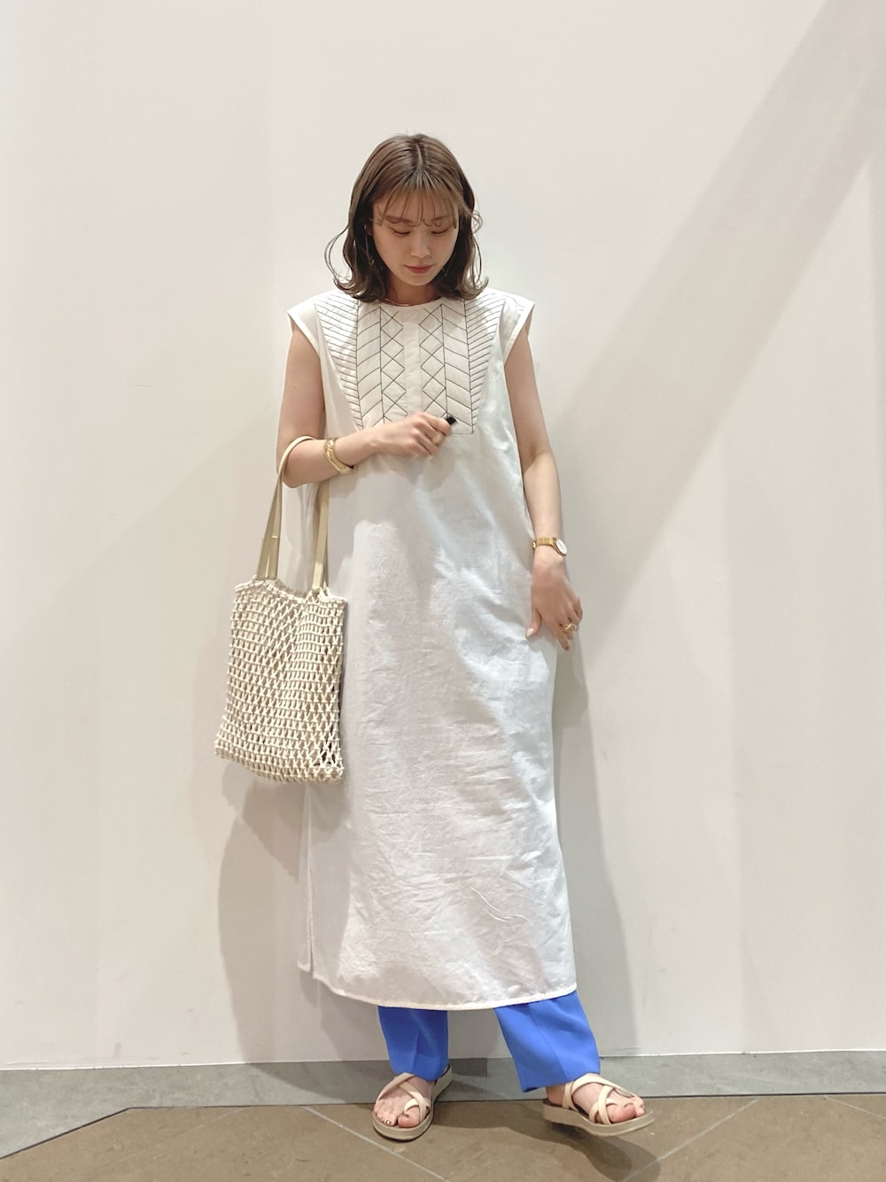 MIKA(LOWRYS FARM イオンレイクタウン)｜yuwのワンピースを使ったコーディネート - WEAR