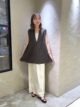 「アイテム（その他アウター）」を使った、MIKAさん（レディース・165cm・20代）の夏コーディネート