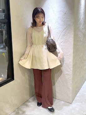 MIKAさん(レディース・165cm)の秋コーディネート