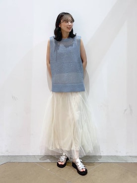 MIKAさん（レディース・165cm）の夏コーディネート