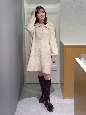 MIKAさん（レディース・165cm）の冬コーディネート