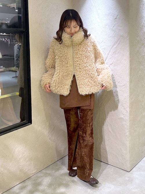 セール】プードルファーブルゾン 612843（ブルゾン）｜LOWRYS FARM