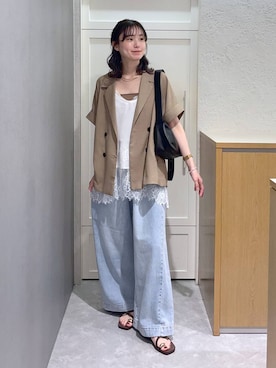 MIKAさん（レディース・165cm）の夏コーディネート