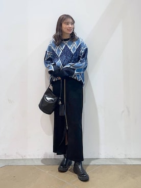 MIKAさん（レディース・165cm）の冬コーディネート