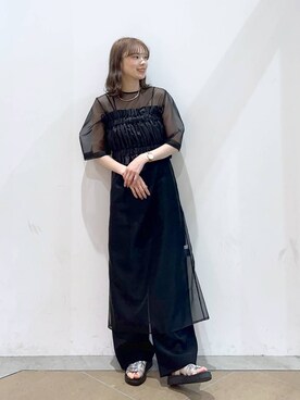 MIKAさん（レディース・165cm）の春コーディネート