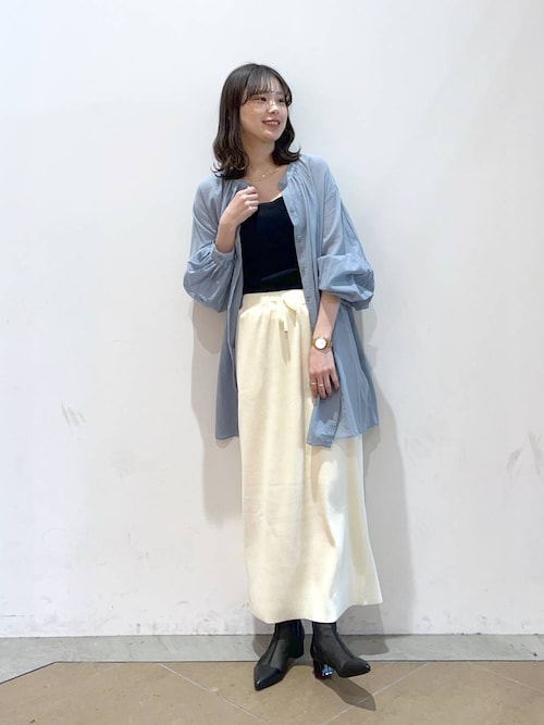 MIKA(LOWRYS FARM イオンレイクタウン)|LOWRYS FARMのタンクトップを使ったコーディネート - WEAR