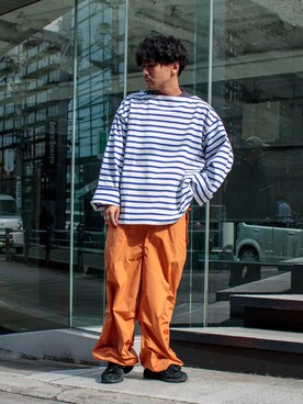 オレンジパンツ のメンズ人気ファッションコーディネート Wear