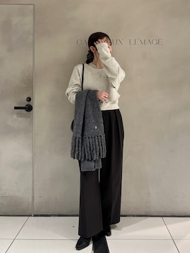 mashilemageさん（レディース・164cm）の冬コーディネート