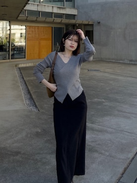 mashilemageさん（レディース・164cm）の冬コーディネート