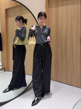 「CAPRICIEUX LE'MAGE（カプリシューレマージュ）のアイテム（トートバッグ）」を使った、mashilemageさん（レディース・164cm）の夏コーディネート